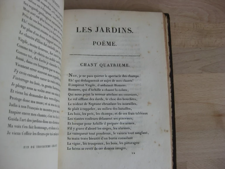 Les jardins. Poème. Nouvelle édition - Illustrée d'un frontispice Les jardins. Poème. Nouvelle édition - Illustrée d'un frontispice