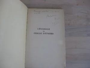 L’évangile au cercles d’études - J. Duperray L’évangile au cercles d’études - J. Duperray