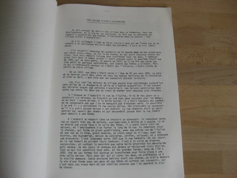 Ligny en Cambrésis. Mon village d'hier à aujourd'hui - Jean Tordoit