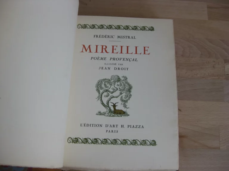 Mireille - Mistral - Édition illustrée numérotée
