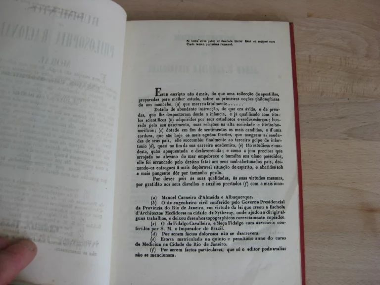 Rudimentos de philosophia racional e moral - Manoel Carneiro. Édition originale Rudimentos de philosophia racional e moral - Manoel Carneiro. Édition originale