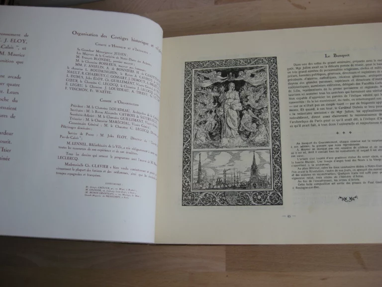 Couronnement de Notre-Dame des Ardents. Arras, 27 mai 1923