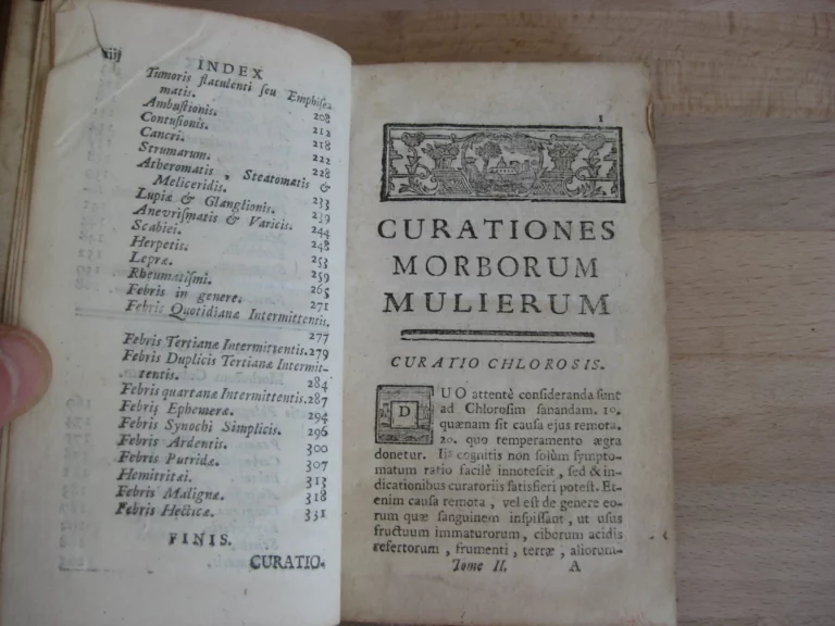 Curationes morborum 2 tomes, complet - Jacques Lazerme Curationes morborum 2 tomes, complet - Jacques Lazerme