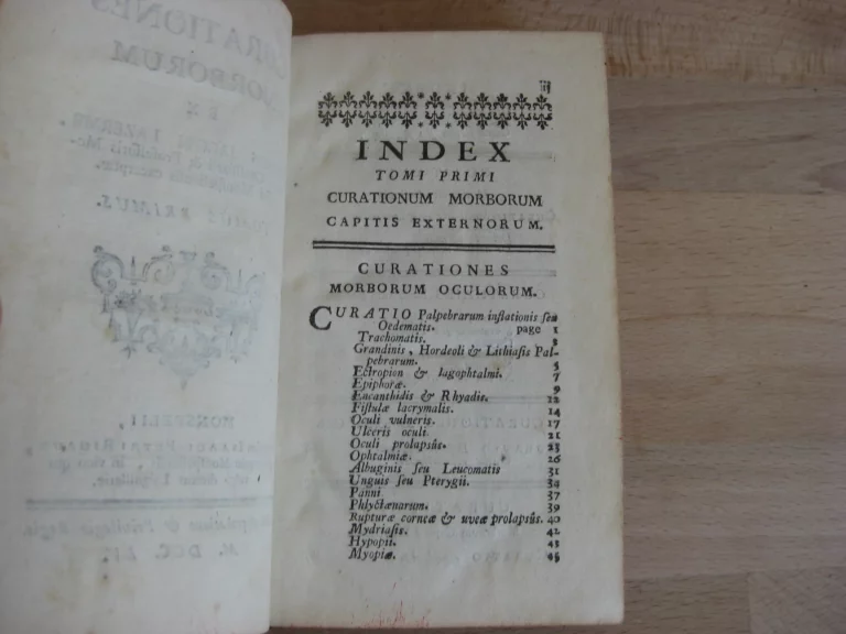 Curationes morborum 2 tomes, complet - Jacques Lazerme Curationes morborum 2 tomes, complet - Jacques Lazerme