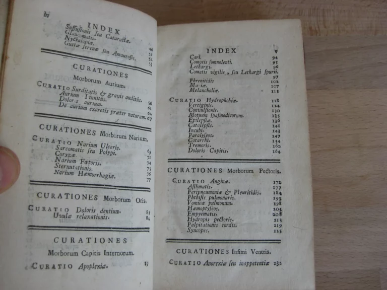 Curationes morborum 2 tomes, complet - Jacques Lazerme Curationes morborum 2 tomes, complet - Jacques Lazerme