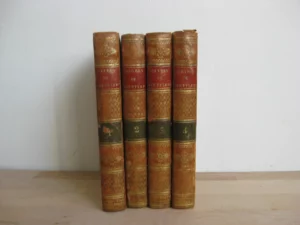Œuvres du Chevalier Boufflers, 4 volumes, complet