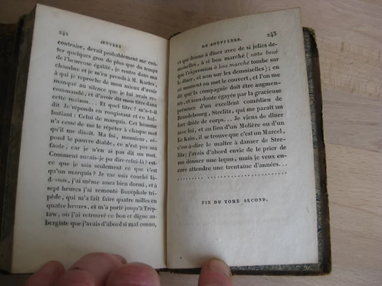 Œuvres du Chevalier Boufflers, 4 volumes, complet Œuvres du Chevalier Boufflers, 4 volumes, complet