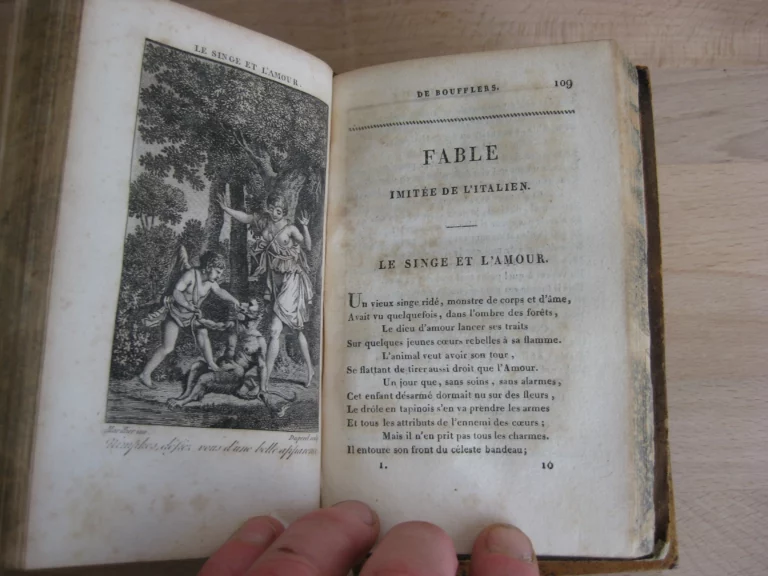 Œuvres du Chevalier Boufflers, 4 volumes, complet Œuvres du Chevalier Boufflers, 4 volumes, complet