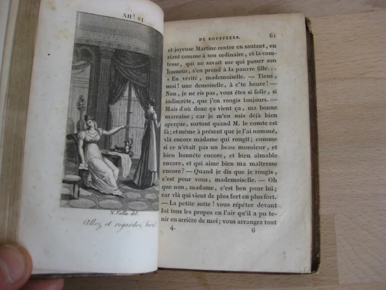 Œuvres du Chevalier Boufflers, 4 volumes, complet Œuvres du Chevalier Boufflers, 4 volumes, complet