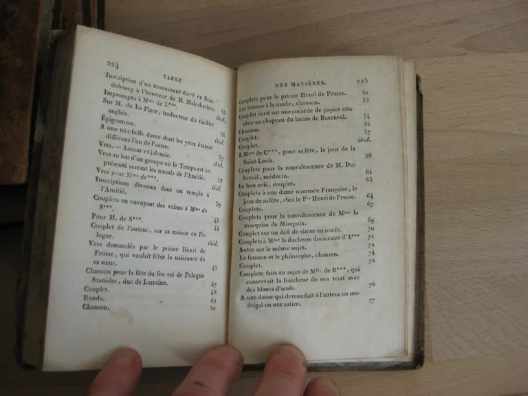 Œuvres du Chevalier Boufflers, 4 volumes, complet Œuvres du Chevalier Boufflers, 4 volumes, complet