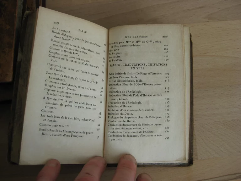 Œuvres du Chevalier Boufflers, 4 volumes, complet Œuvres du Chevalier Boufflers, 4 volumes, complet