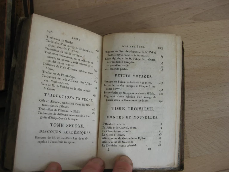 Œuvres du Chevalier Boufflers, 4 volumes, complet Œuvres du Chevalier Boufflers, 4 volumes, complet