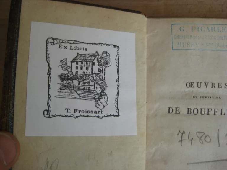 Œuvres du Chevalier Boufflers, 4 volumes, complet Œuvres du Chevalier Boufflers, 4 volumes, complet