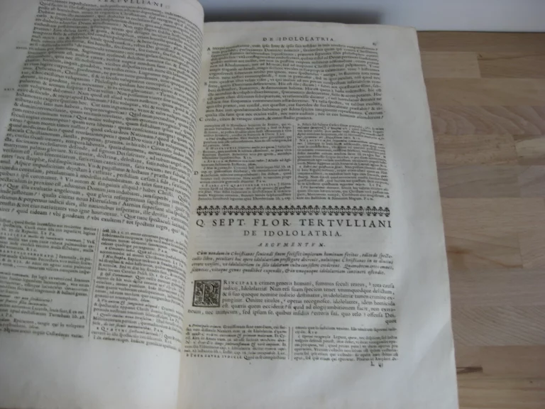 Q. Septimii Florentis Tertulliani Opera - 1664 Q. Septimii Florentis Tertulliani Opera - 1664