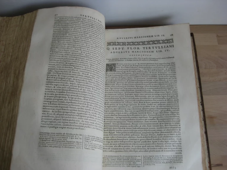 Q. Septimii Florentis Tertulliani Opera - 1664 Q. Septimii Florentis Tertulliani Opera - 1664