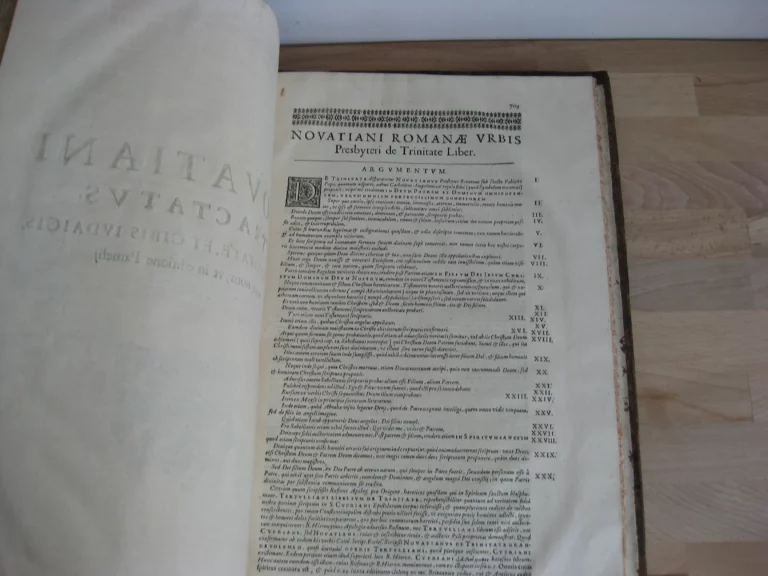 Q. Septimii Florentis Tertulliani Opera - 1664 Q. Septimii Florentis Tertulliani Opera - 1664