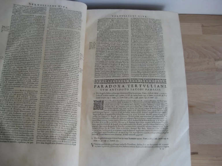 Q. Septimii Florentis Tertulliani Opera - 1664 Q. Septimii Florentis Tertulliani Opera - 1664