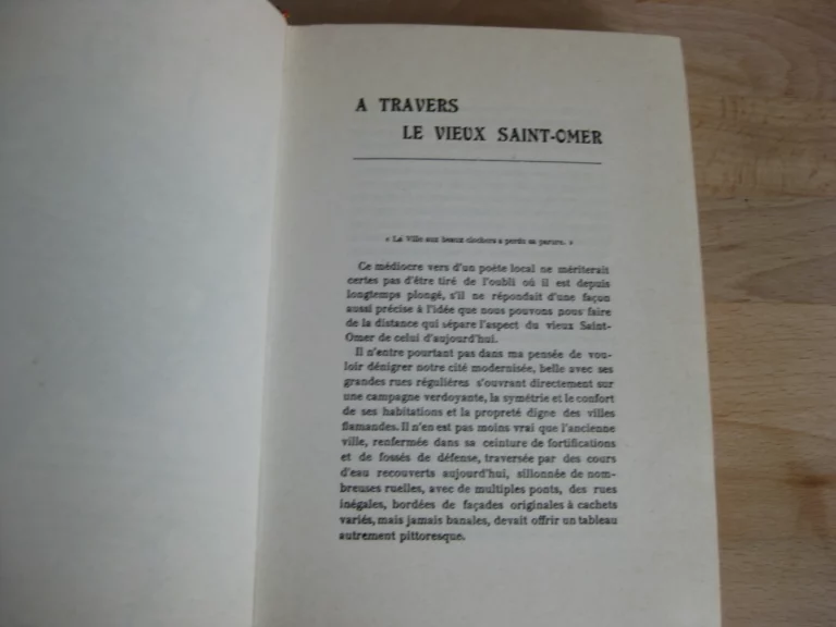 A travers le vieux Saint-Omer - Justin de Pas A travers le vieux Saint-Omer - Justin de Pas