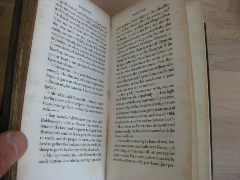 Woodstock or, The Cavalier, a tale. Sir Walter Scott