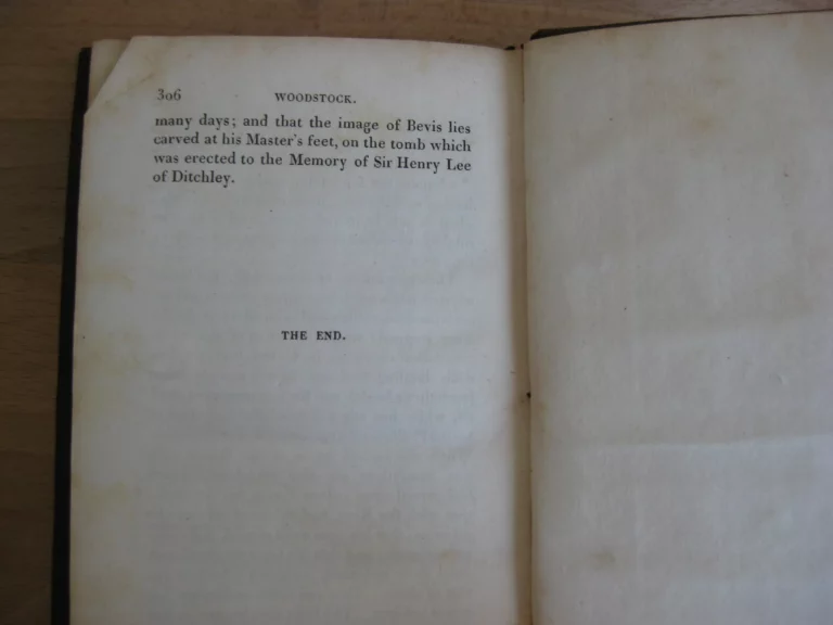 Woodstock or, The Cavalier, a tale. Sir Walter Scott