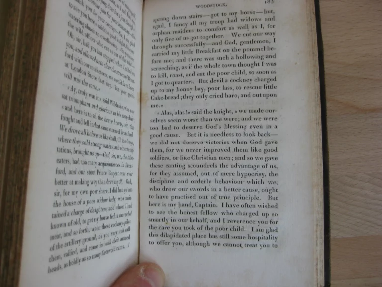 Woodstock or, The Cavalier, a tale. Sir Walter Scott
