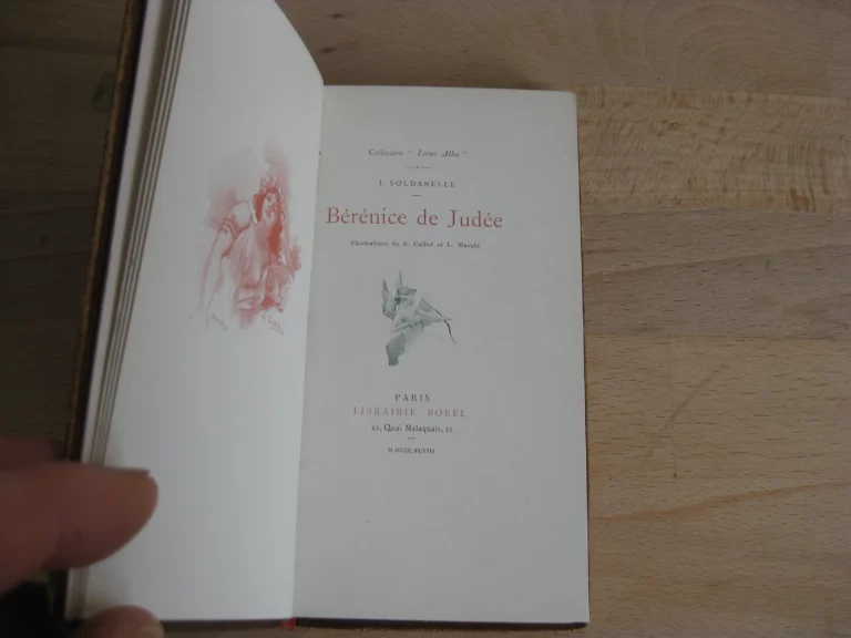 Bérénice de Judée - J. Soldanelle - Illustrations de Calbet et Marold