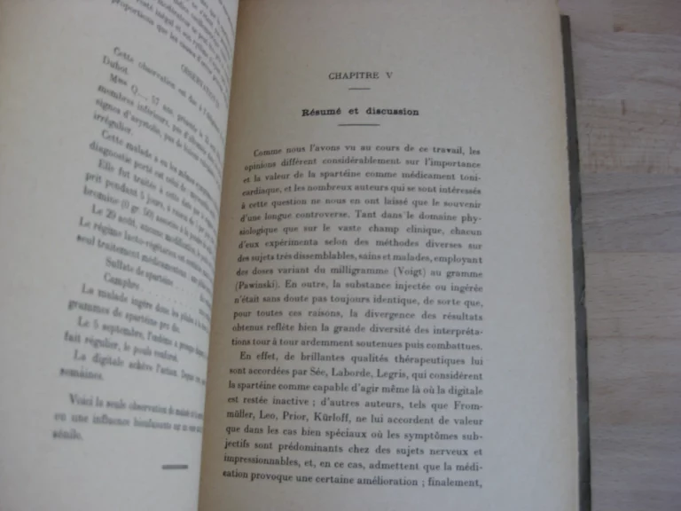De la spartéine en thérapeutique cardiaque - Dr. Henry Bulteau De la spartéine en thérapeutique cardiaque - Dr. Henry Bulteau