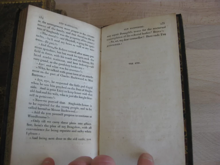 Guy Mannering or, The Astrologer, 3 tomes. Sir Walter Scott Guy Mannering or, The Astrologer, 3 tomes. Sir Walter Scott