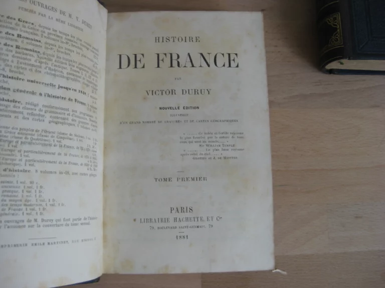 Histoire de France, 2 volumes. - Victor Duruy