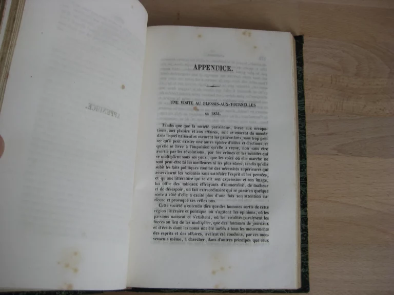 Histoire d'une âme suivi de quelques fragments sur Le Plessis-aux-Tournelles.
