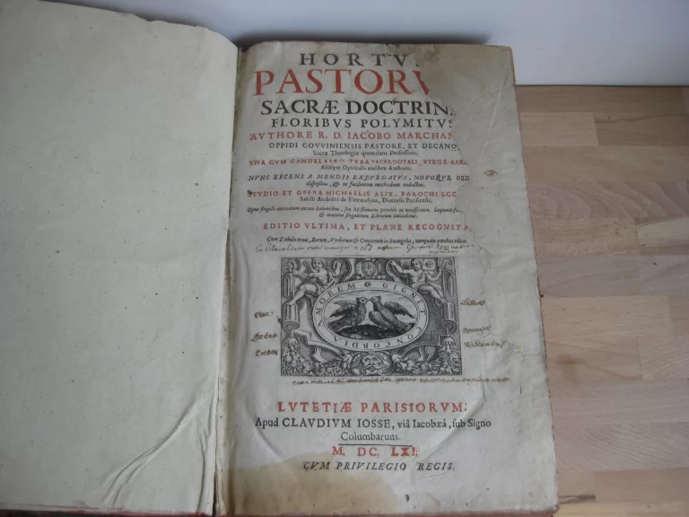 Hortus pastorum Sacrae Doctrinae floribus polymitus