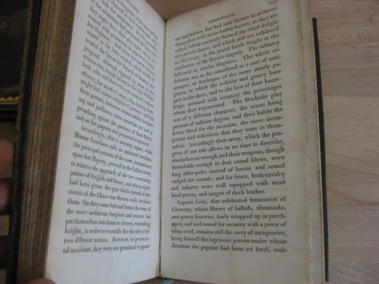 Kenilworth, a romance. Sir Walter Scott