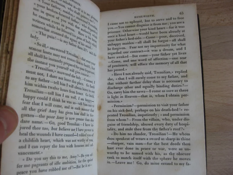 Kenilworth, a romance. Sir Walter Scott