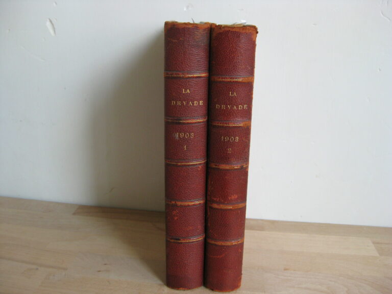 La  Dryade. 1ère année 1903. Complète. N°1 à 24