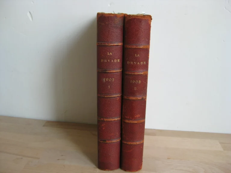La Dryade. 1ère année 1903. Complète. N°1 à 24 La Dryade. 1ère année 1903. Complète. N°1 à 24