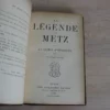 La légende de Metz, Le Comte D'Hérisson La légende de Metz, Le Comte D'Hérisson