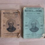 Le double Almanach Mathieu / Le triple Almanach Mathieu (de la Drôme), 2 vols.