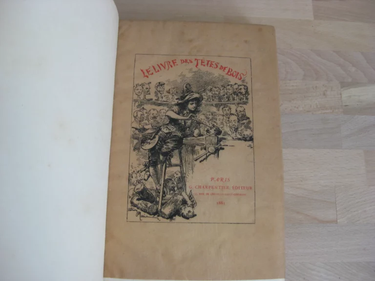 Le Livre des têtes de bois - Saint-Juirs (René Delorme, dit) - Signé