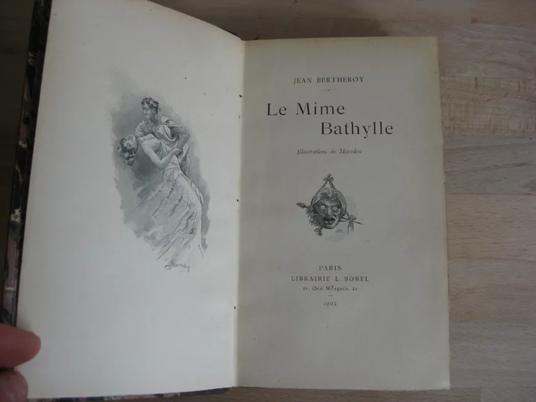  Le mime Bathylle - Jean Bertheroy [Berthe Clorine Jeanne Le Barillier] 