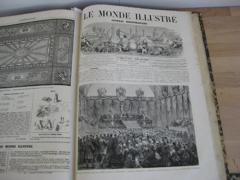 Le Monde Illustré 1863 - année complète