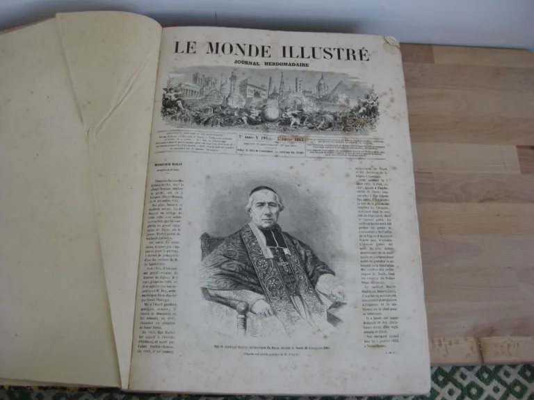 Le Monde Illustré 1863 - année complète