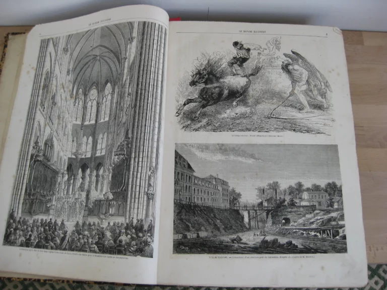 Le Monde Illustré 1863 - année complète