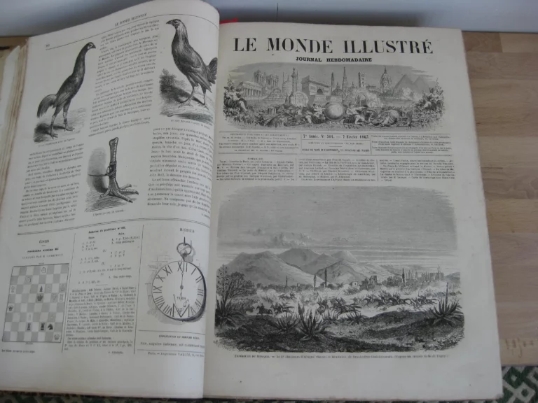 Le Monde Illustré 1863 - année complète