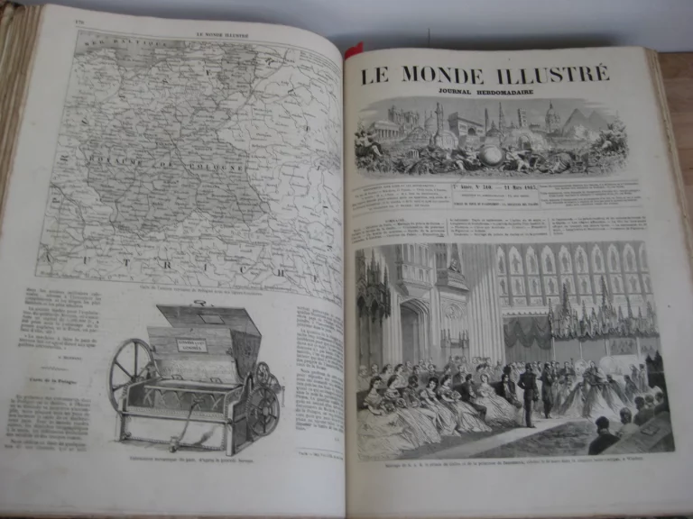 Le Monde Illustré 1863 - année complète