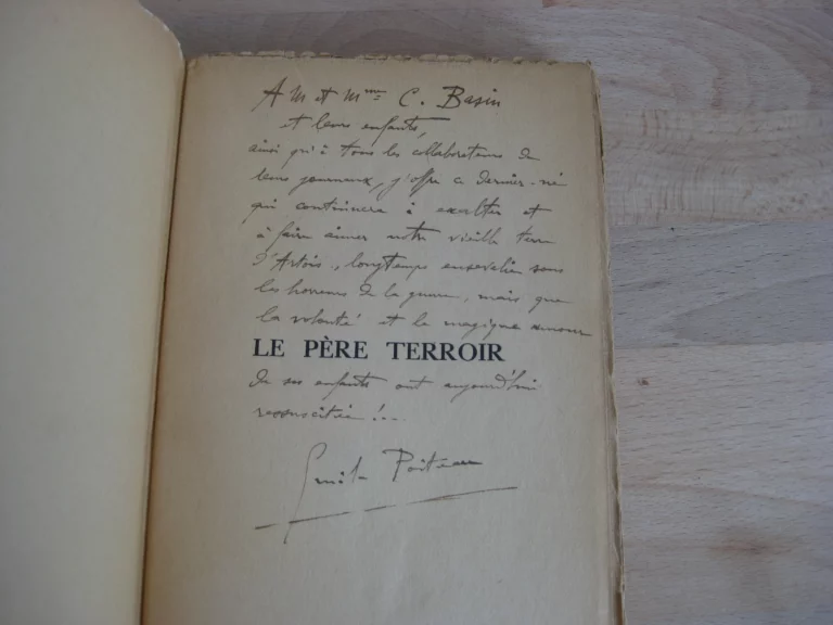 Le Père Terroir, Emile Poiteau - Signé