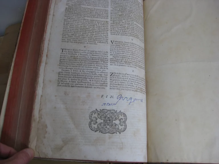 Les Nouvelles fleurs des vies des saints, et fêtes de l’année Les Nouvelles fleurs des vies des saints, et fêtes de l’année