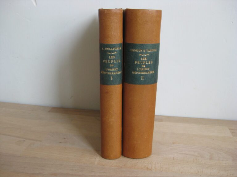Les peuples de l’orient méditerranéen, 2 tomes