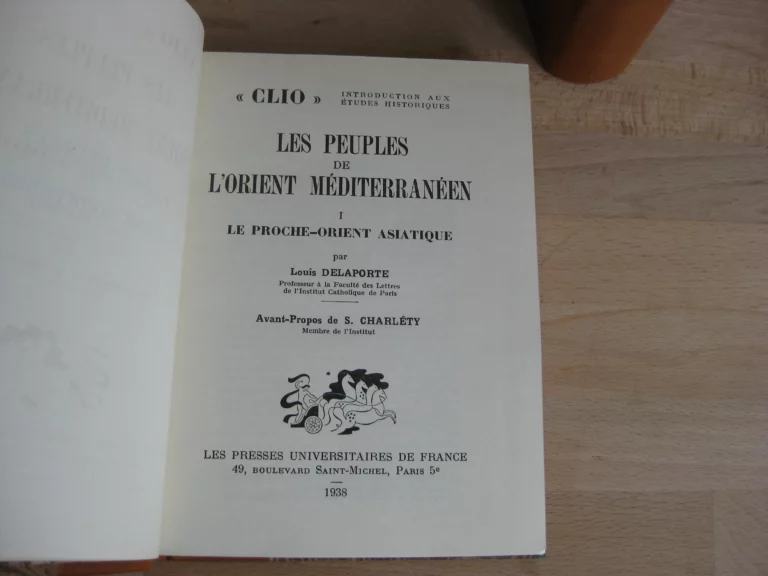 Les peuples de l’orient méditerranéen, 2 tomes Les peuples de l’orient méditerranéen, 2 tomes