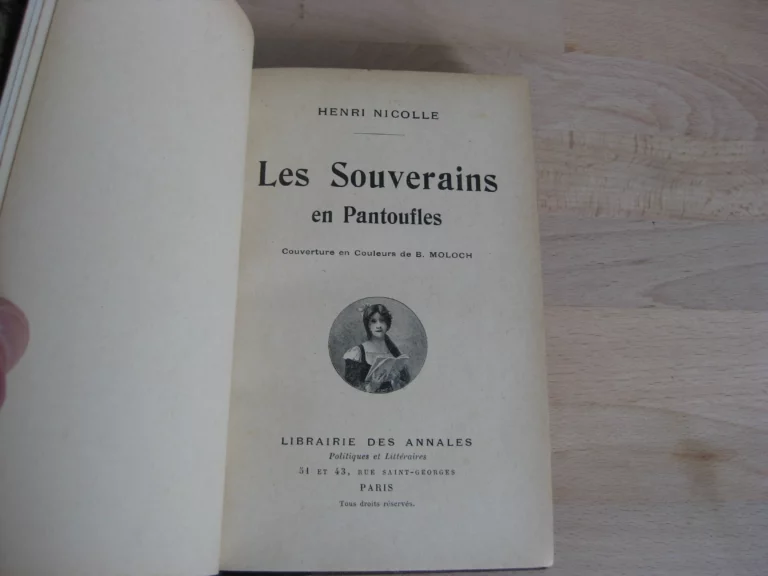 Les souverains en pantoufles - Henri Nicolle Les souverains en pantoufles - Henri Nicolle