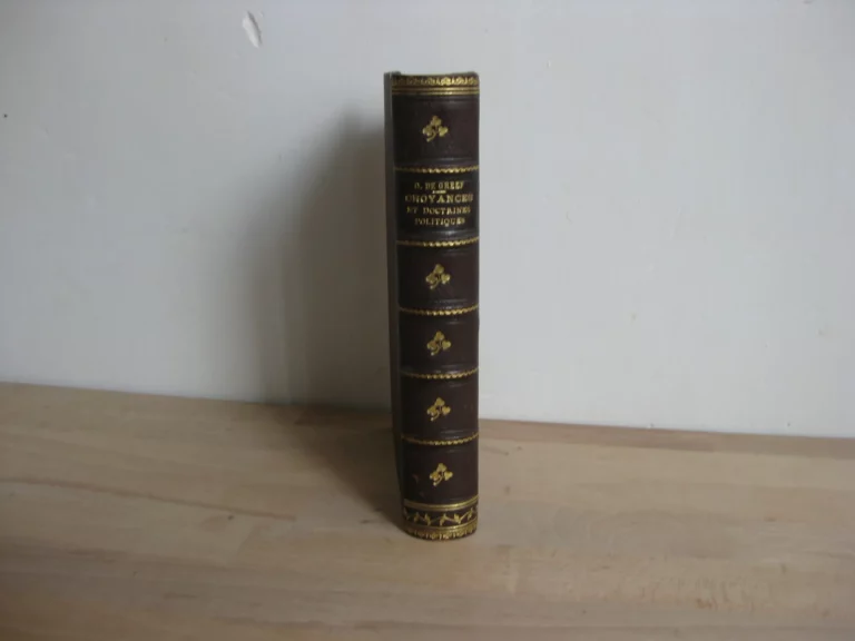 L’évolution des croyances et doctrines politiques - Guillaume de Greef